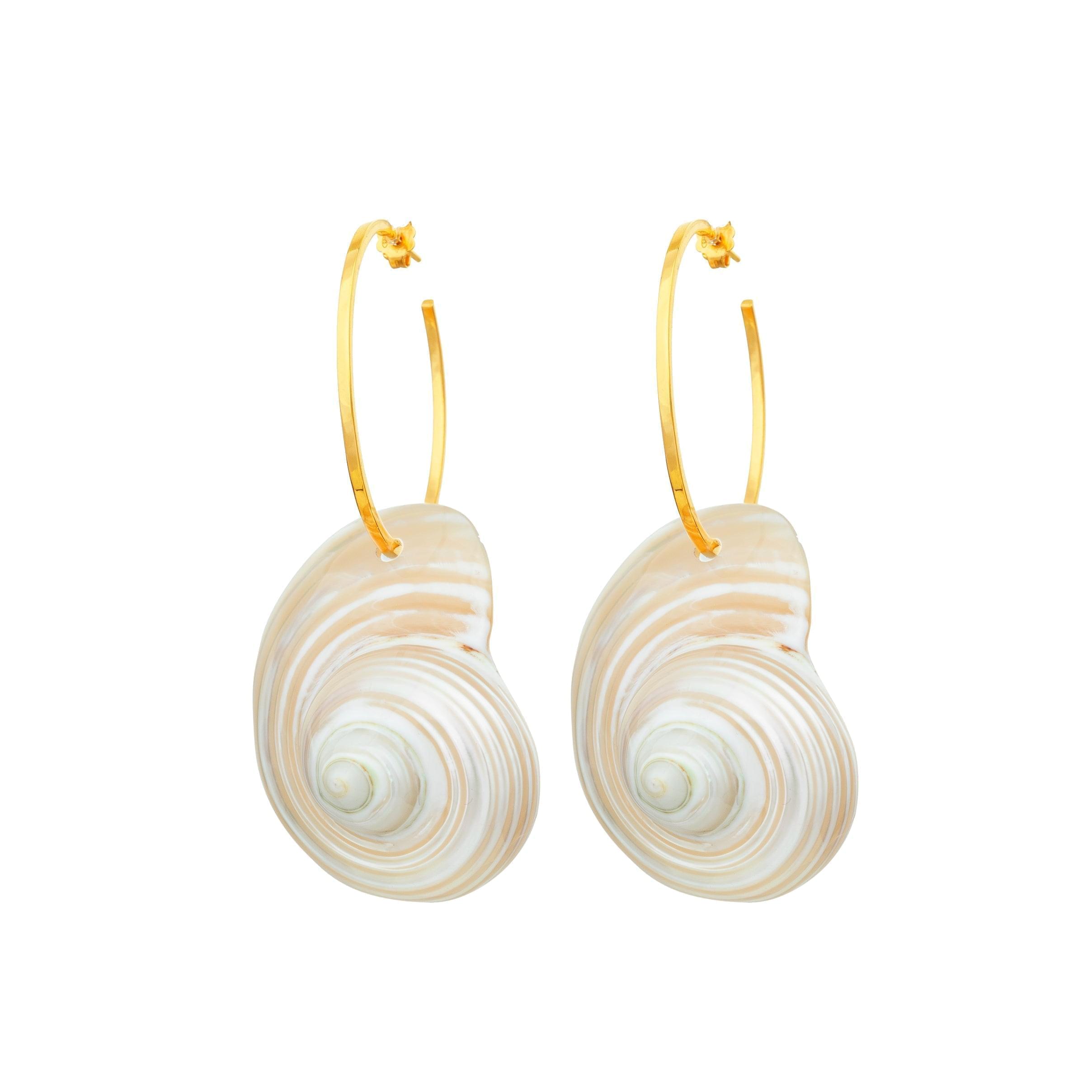 SHELL FLOAT EARRINGS